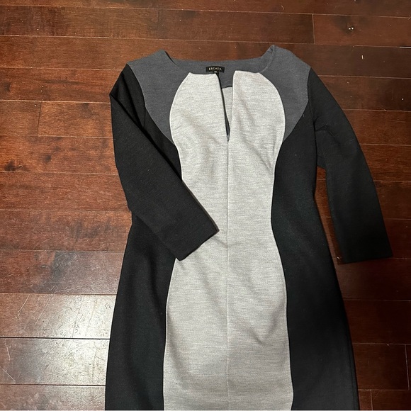 108 sz 40 Escada Stretch virgin wool jersey 20-22” Bust - Picture 3 of 14